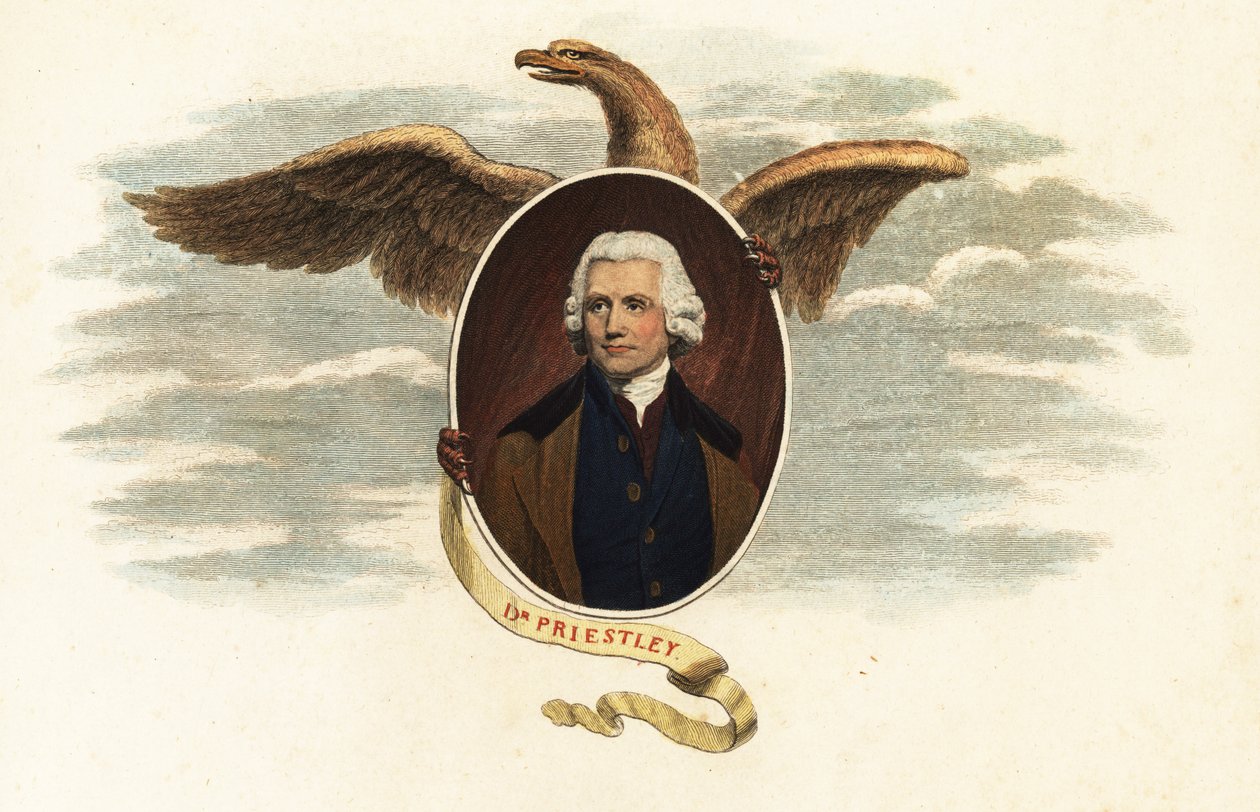 Dr Joseph Priestley, teolog og vitenskapsmann av John (after) Opie