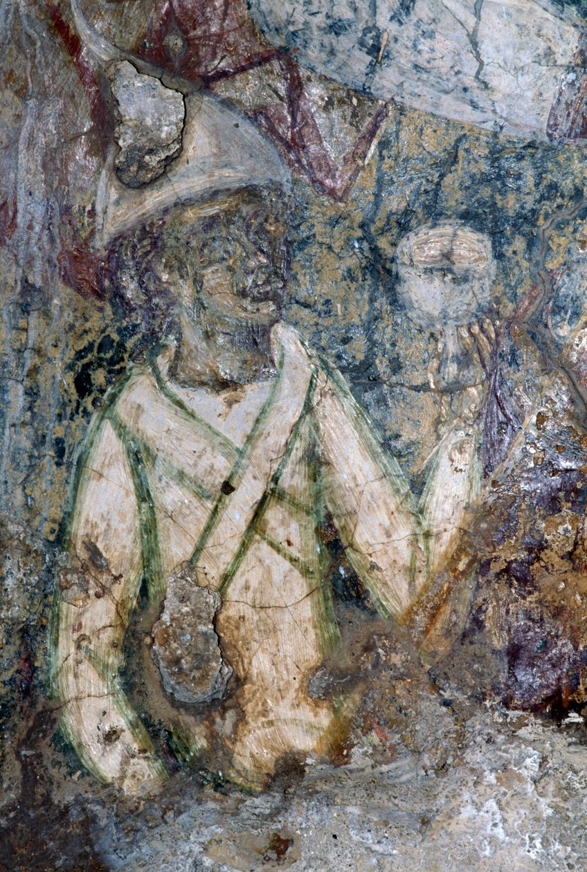 Freske i kirken Agia Anna av Walter Charles Mills
