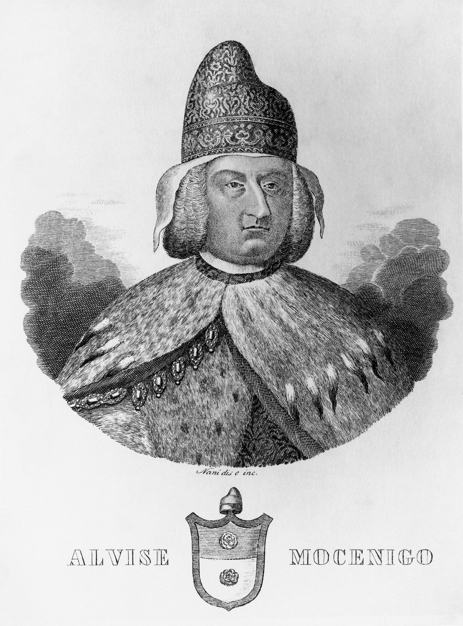 Portrett av Alvise IV Giovanni Mocenigo (1701-1778) av Walter Charles Mills