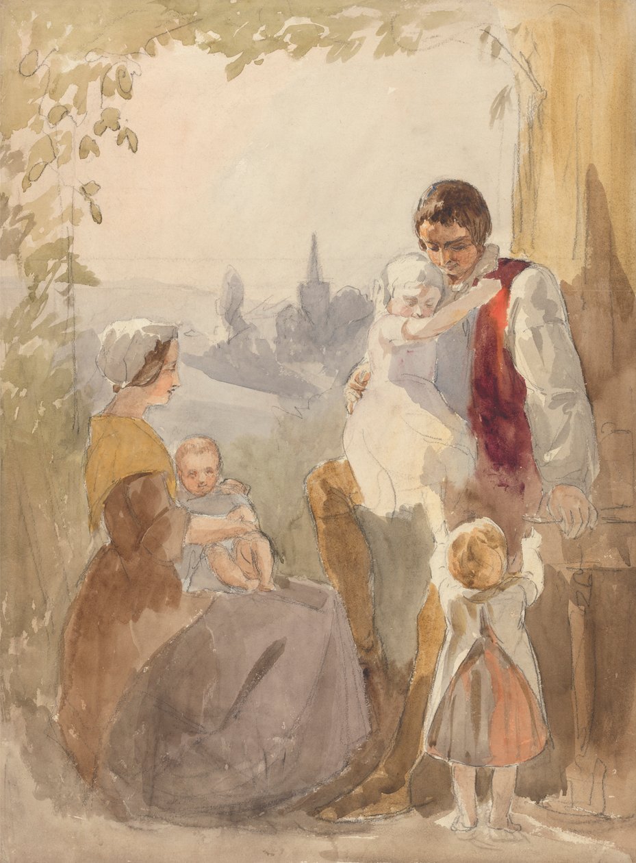 Familiegruppe av John Absolon