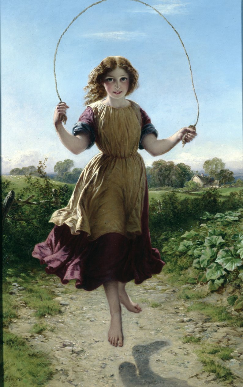 Pike som hopper over, 1863 av John Adam P. Houston