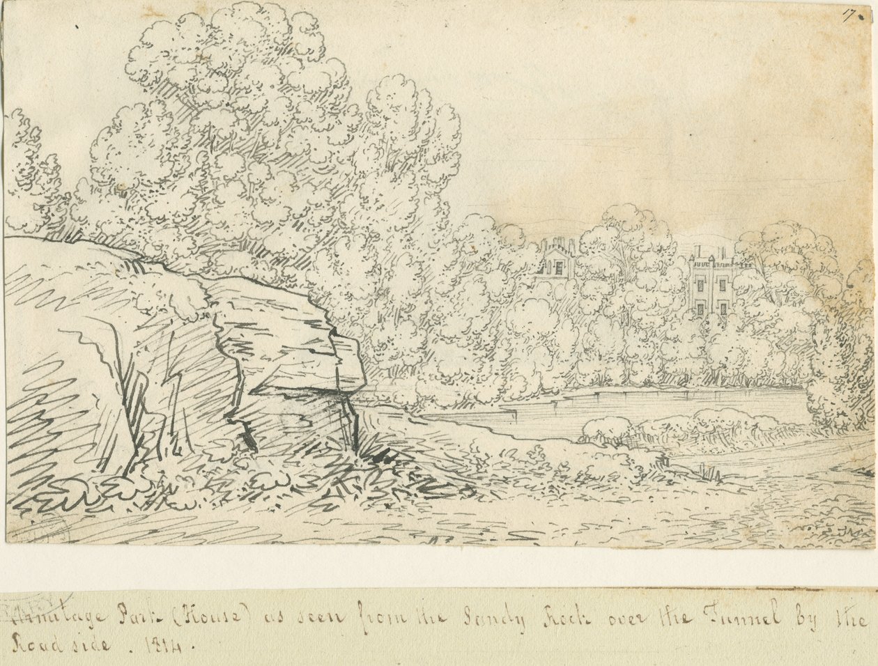 Armitage Park: pennetegning av John Allport