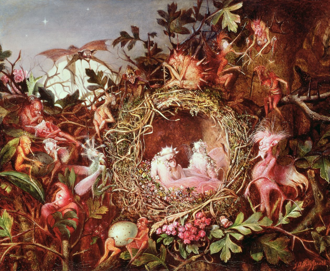 Fairies in a Bird