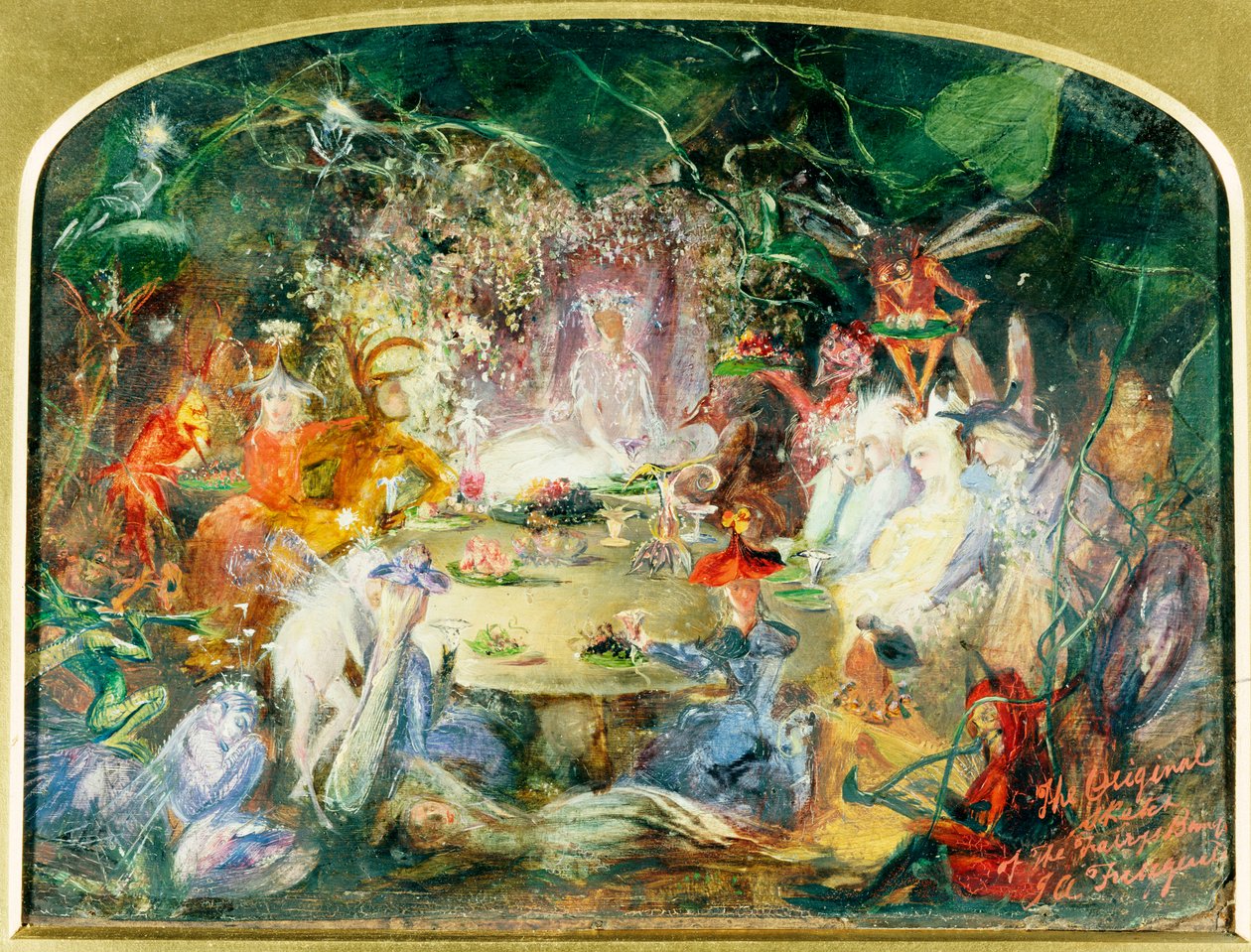 Den originale skissen til The Fairy
