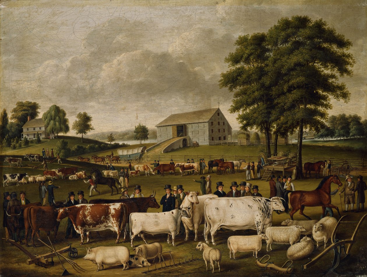 En Pennsylvania Country Fair, 1824 av John Archibald Woodside