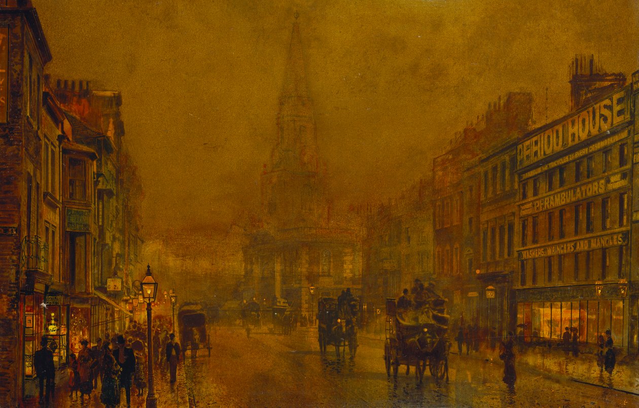 Blackman Street, Borough av John Atkinson Grimshaw