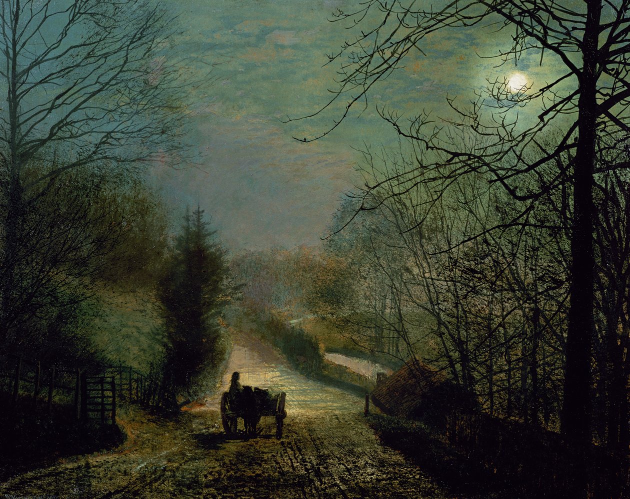 Forge Valley av John Atkinson Grimshaw