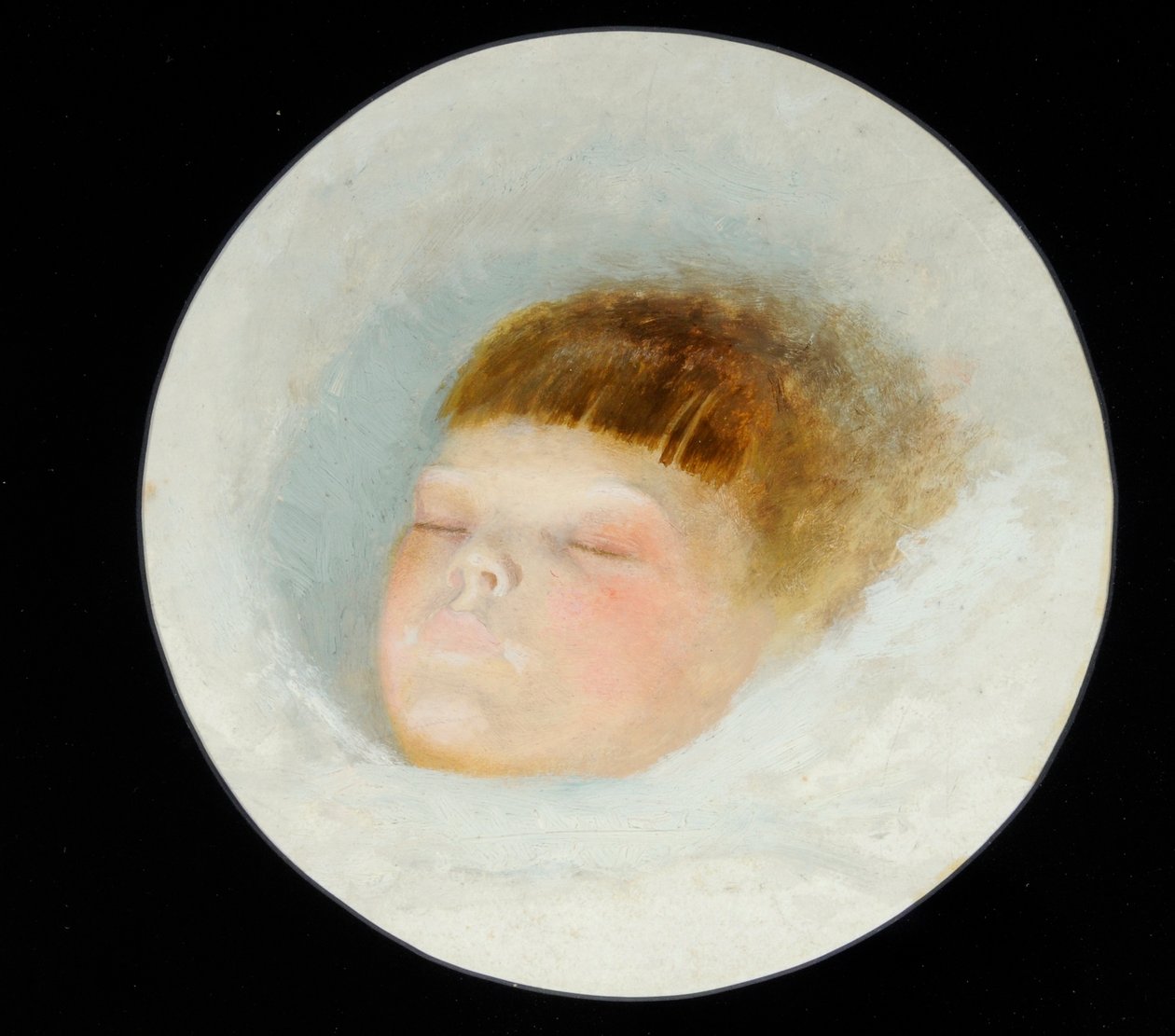 Leder for Gertrude Grimshaw av John Atkinson Grimshaw