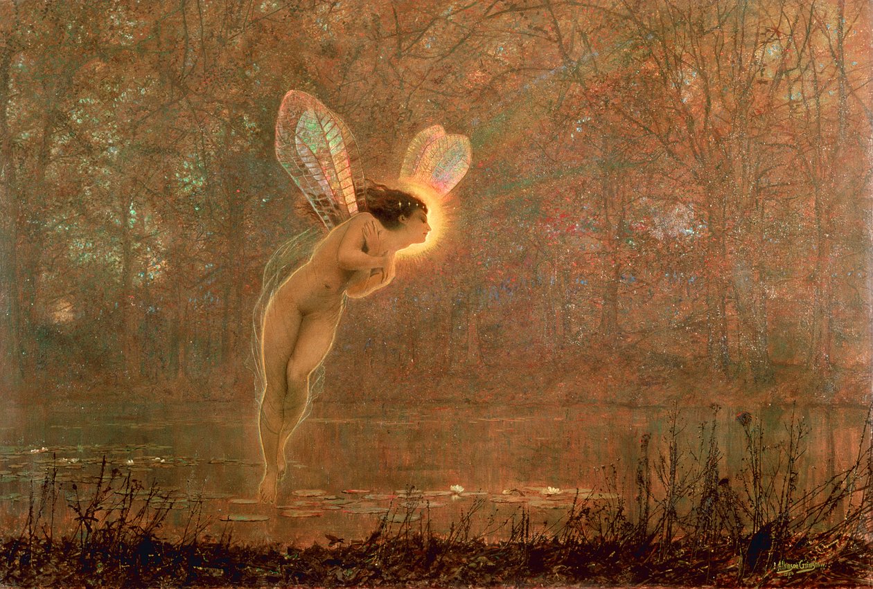 Iris av John Atkinson Grimshaw