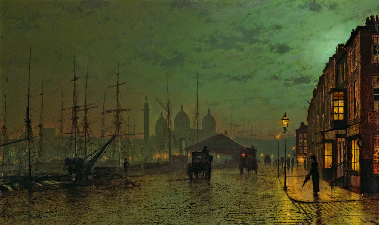  av John Atkinson Grimshaw