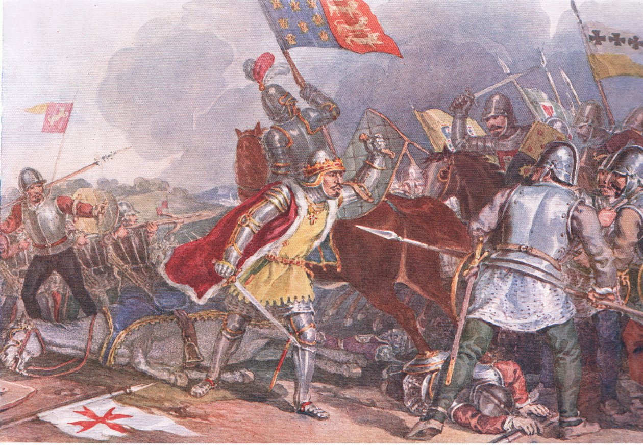 Richard den tredje på Bosworth av John Atkinson Grimshaw