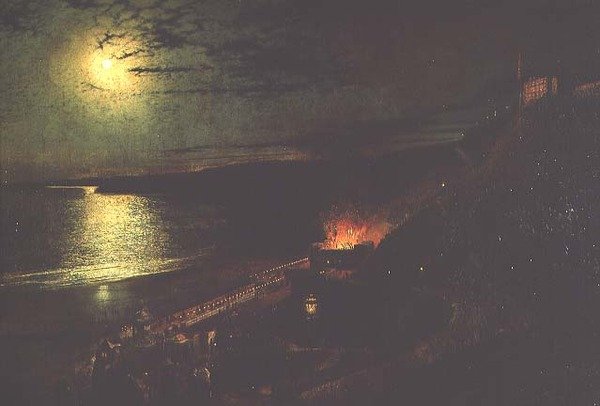Scarborough: Sic Transit Gloria Mundi av John Atkinson Grimshaw