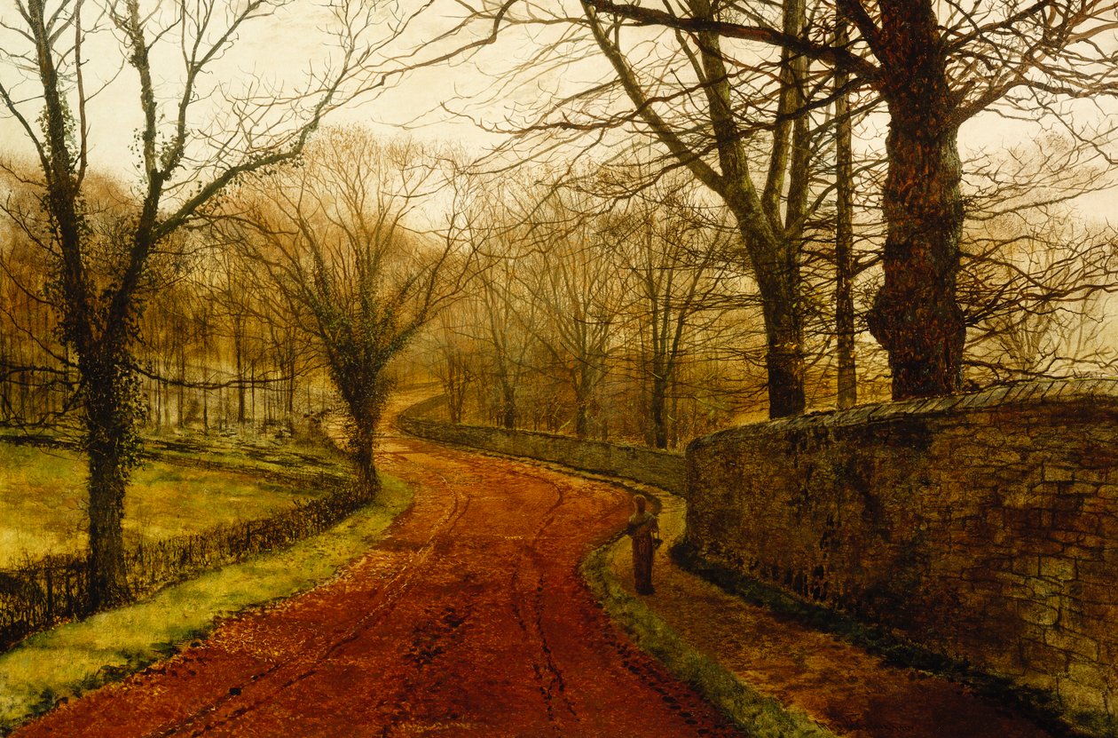 Stapleton Park, Pontefract, 1877 av John Atkinson Grimshaw