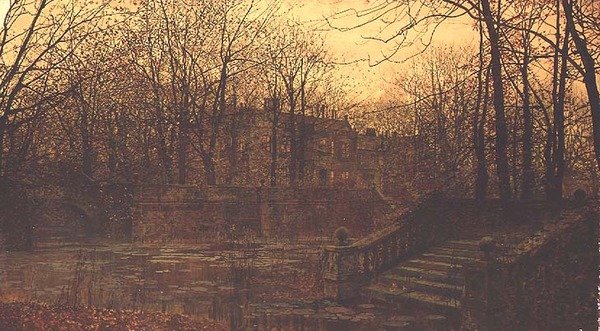 The Moated Grange av John Atkinson Grimshaw