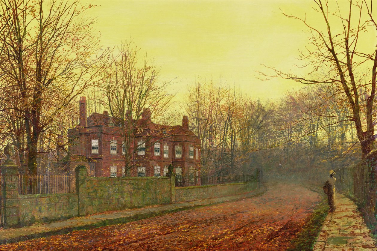 Årets avtagende ære av John Atkinson Grimshaw