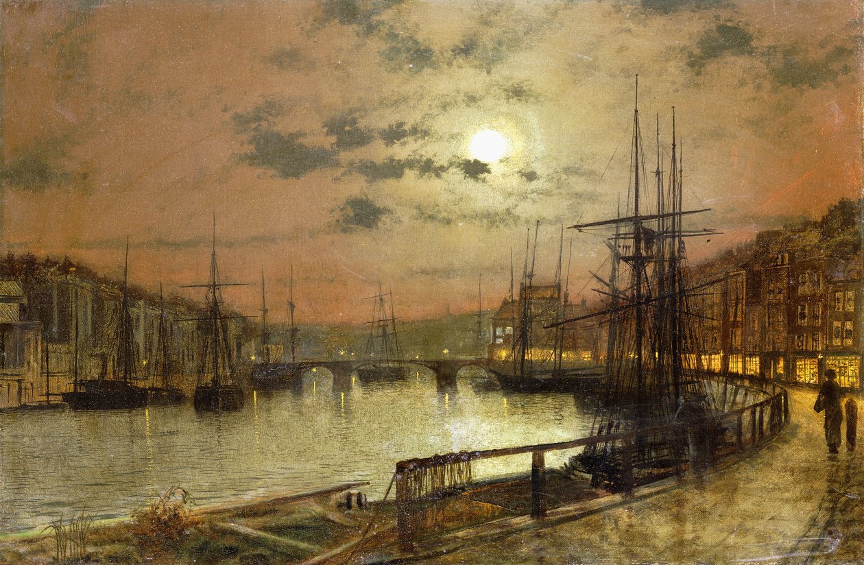 Whitby, av John Atkinson Grimshaw