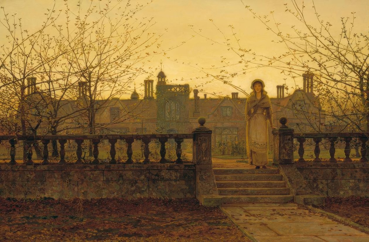 Ye Ladye Bountifulle av John Atkinson Grimshaw