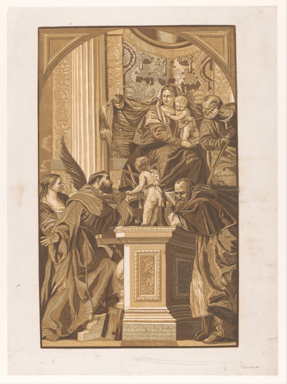 Hellige familie Kunstverk av venetianske mestere (serietittel) Opera selectiora (serietittel) av John Baptist Jackson