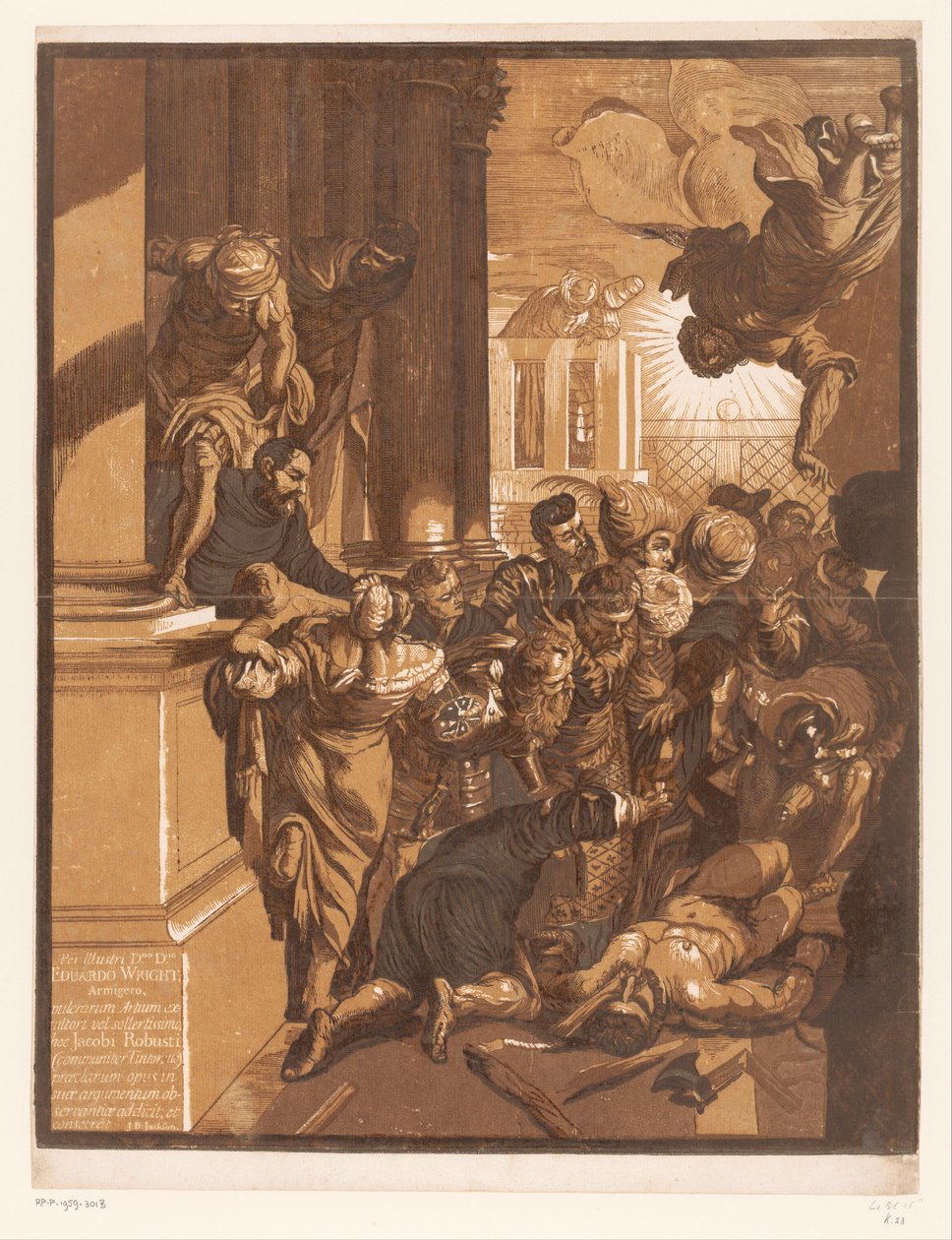 Marcus redder en slave fra hans tortur Kunstverk av venetianske mestere (serietittel) Opera selectora (serietittel) av John Baptist Jackson