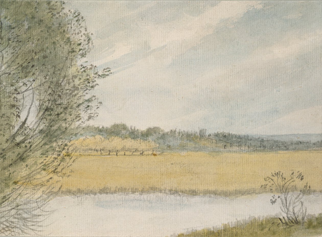 Christ Church Meadows, 1700-tallet av John Baptist Malchair