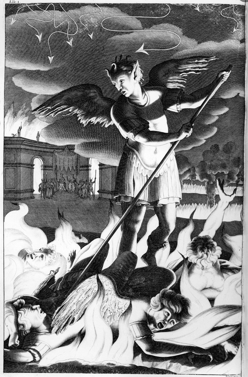 Satan, illustrasjon fra 