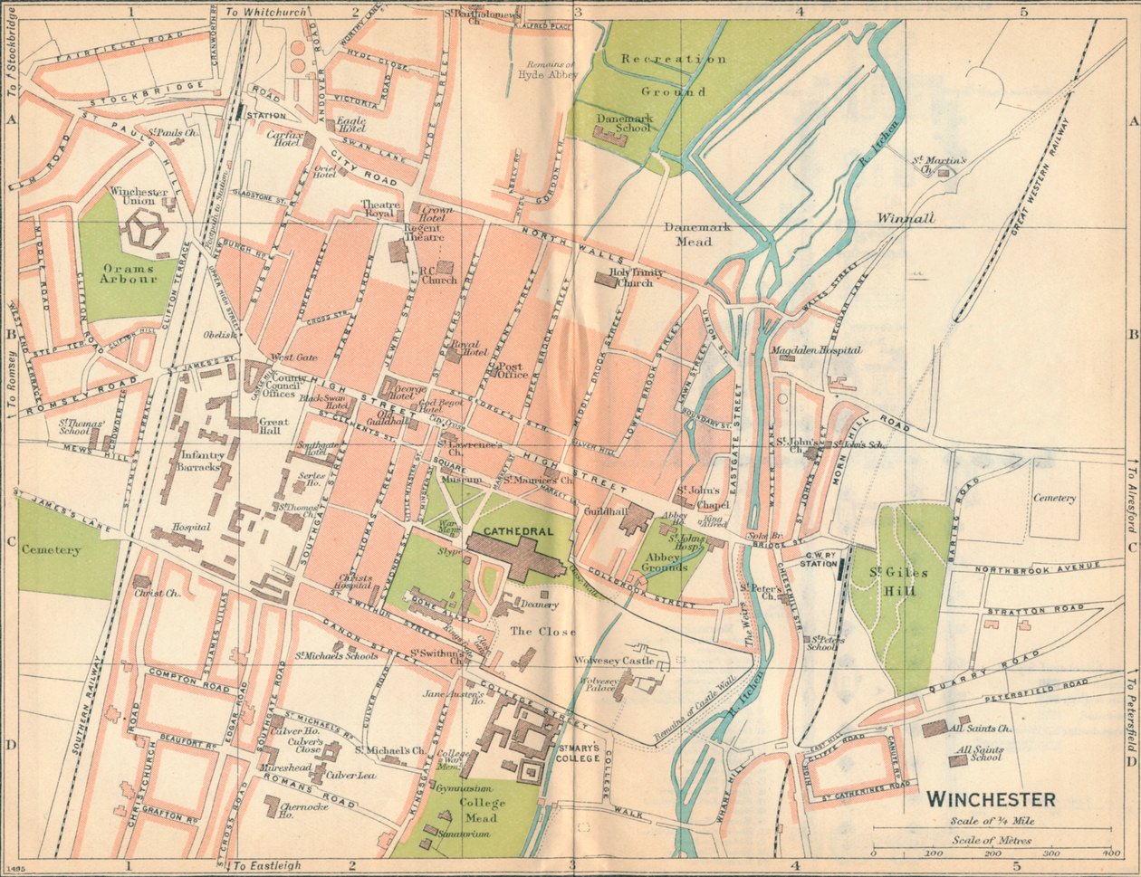 Winchester, 1900-tallet av John Bartholomew
