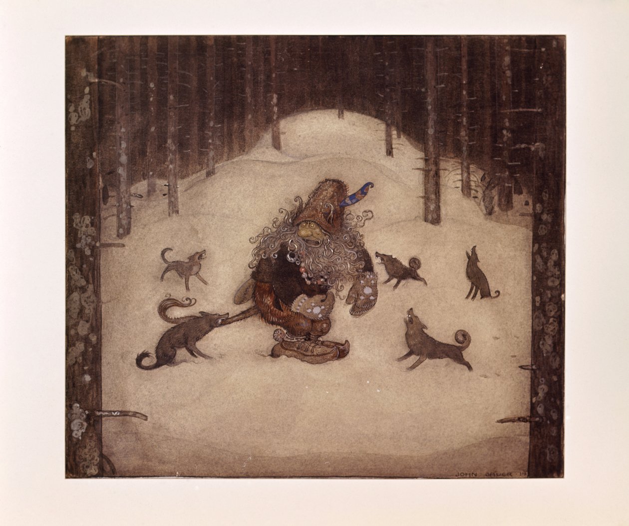 John Bauer, Troll og ulver av John Bauer