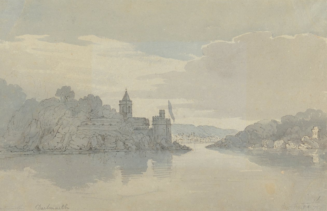 Dartmouth Castle av John Baverstock Knight