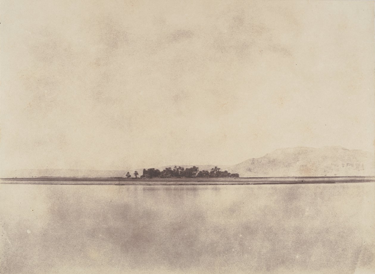 Nilen foran Theban Hills, 1853-54. av John Beasley Greene