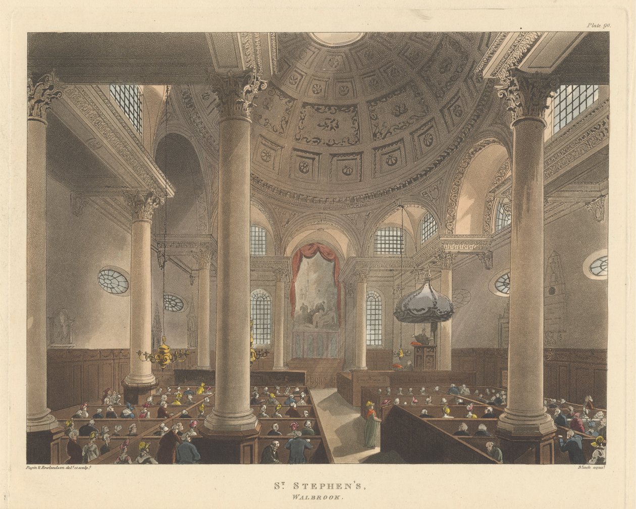 Saint Stephen's, Walbrook av John Bluck