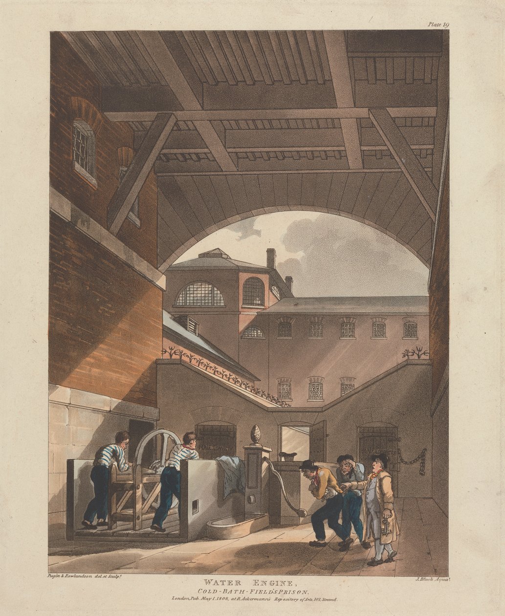 Vannmotor, Cold-Bath-Fields fengsel av John Bluck