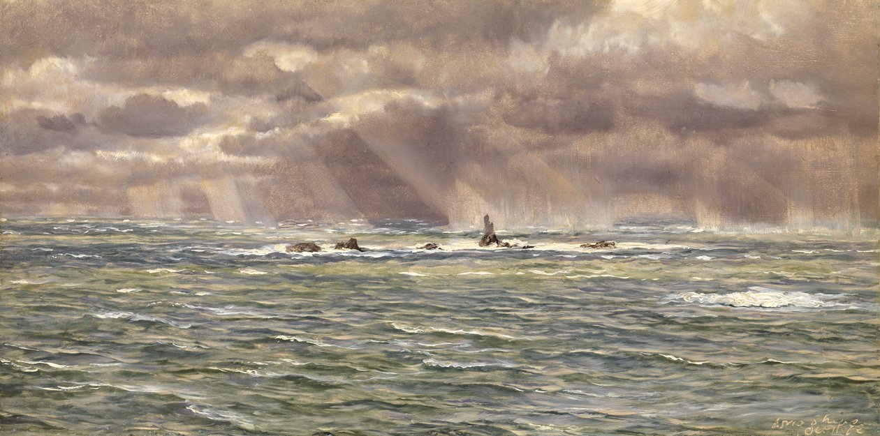 Langskip, 1872 av John Brett