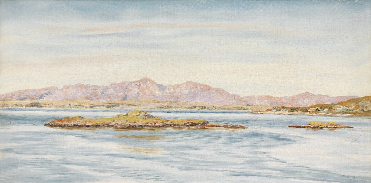 Morven Hills, 1885 av John Brett
