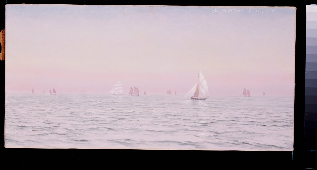 Utenfor Isle of Man, 1885 av John Brett