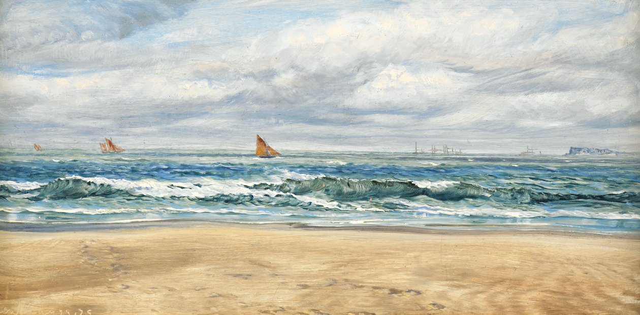 Tenby, 1879 av John Brett