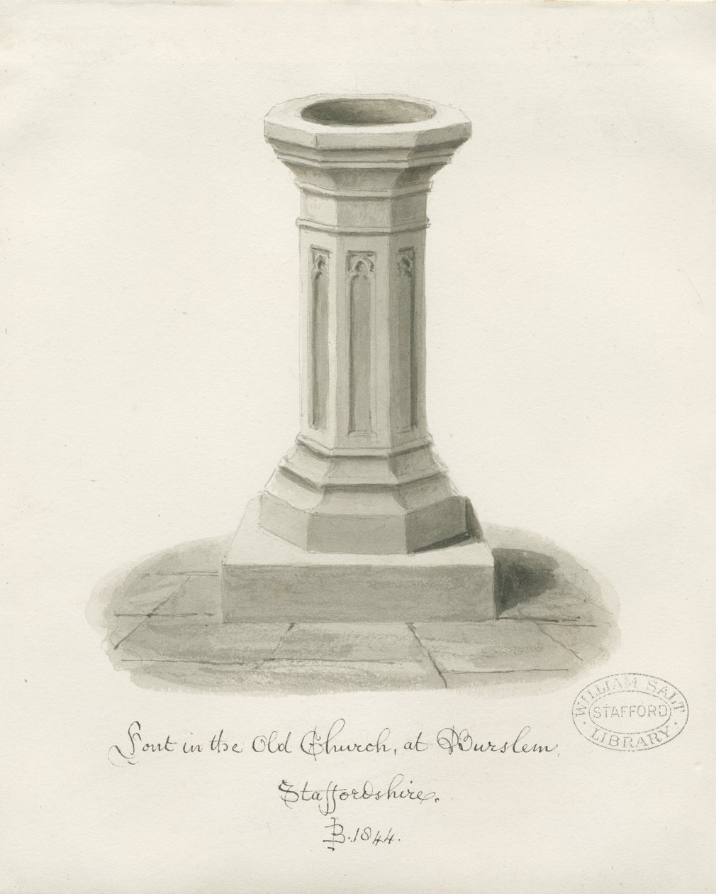 Burslem - Font ved St. John