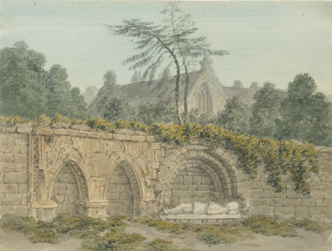 Burton-upon-Trent - Abbey av John Buckler
