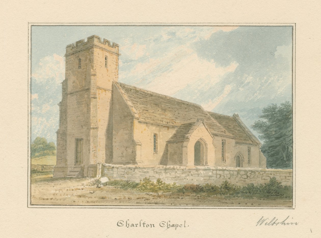 Wiltshire - Charlton Chapel, 1817 av John Buckler