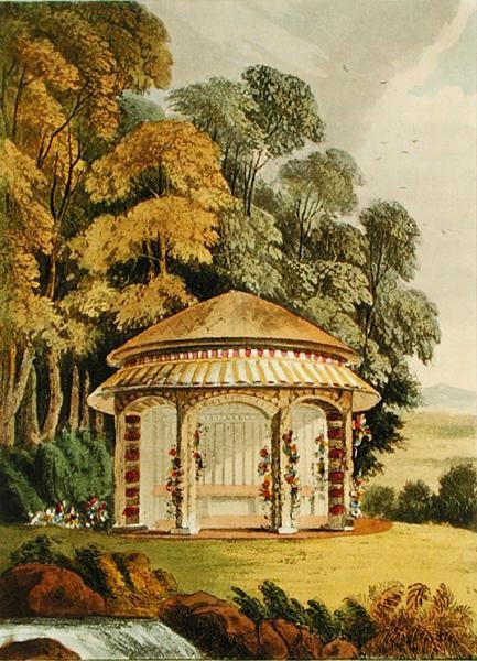 A Woodland Seat, fra Ackermanns 