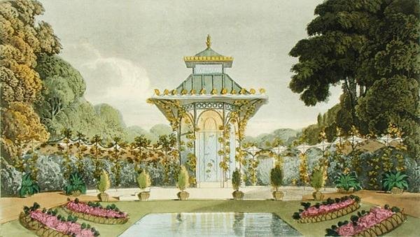 An Aviary, fra Ackermanns Repository of Arts av John Buonarotti Papworth