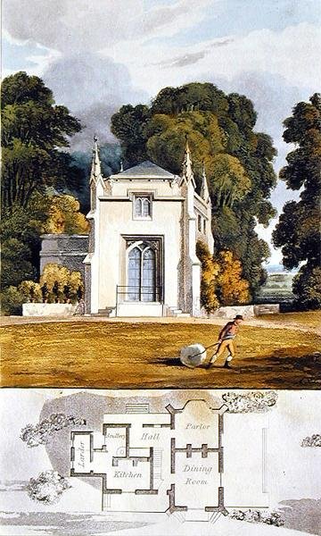 Gothic Cottage, fra Ackermann