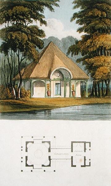 Hints on Ornamental Gardening: A Dairy, fra Ackermanns 