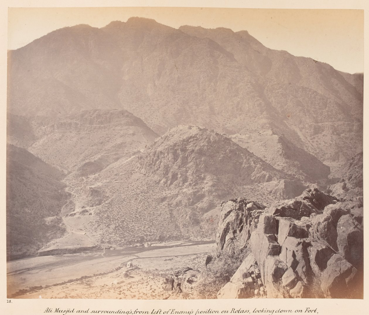 ?Ali Masjid og omegn?, 1878 av John Burke