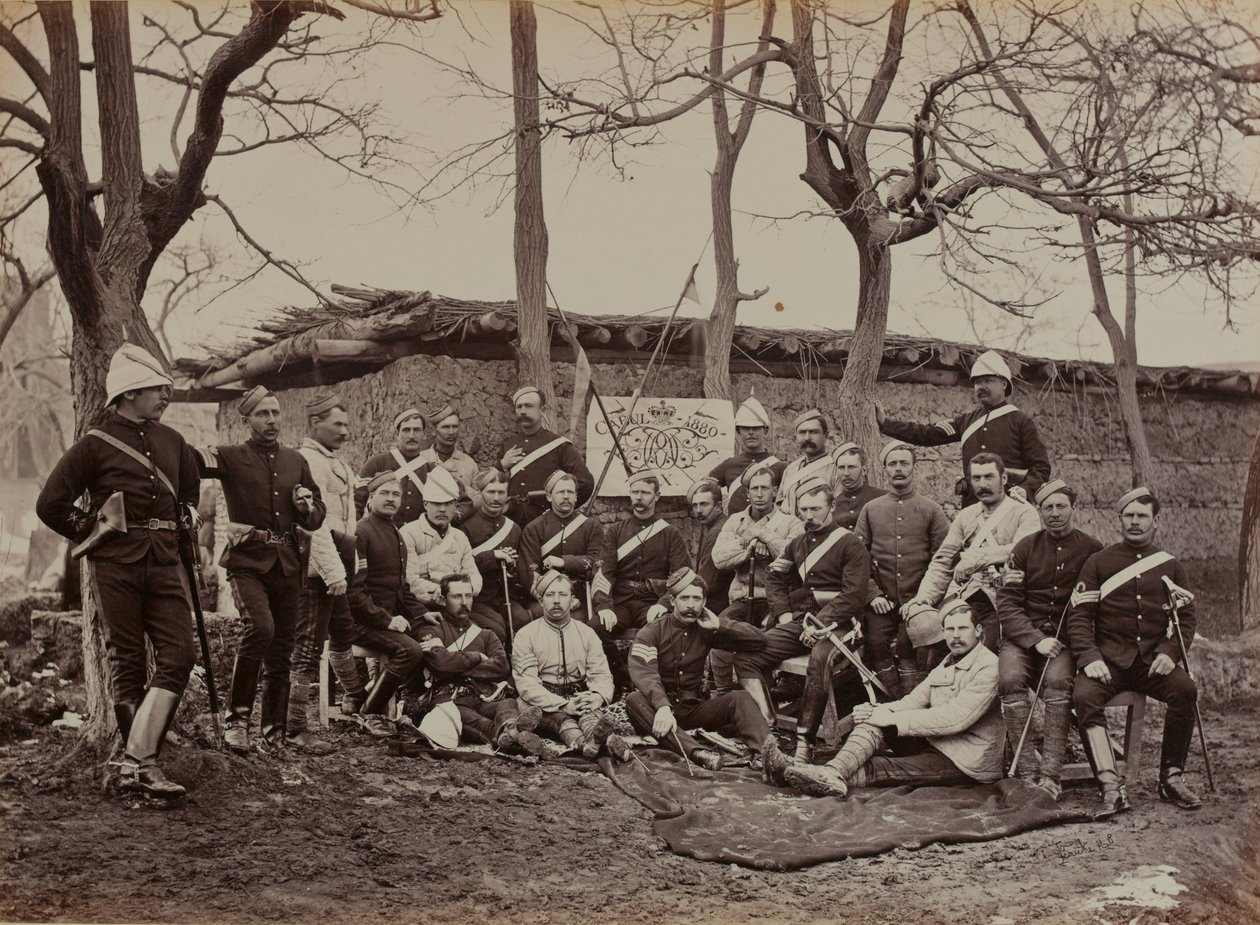 Sersjanter for 9th Lancers, Kabul av John Burke