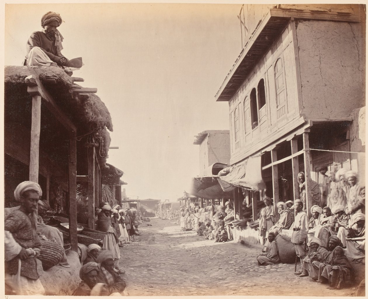 Gatebilde, Jalalabad 1879 av John Burke