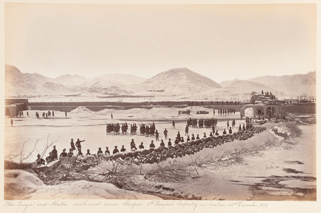 T. Lager & Abbottis, Sherpur Cantonment, desember 189 av John Burke