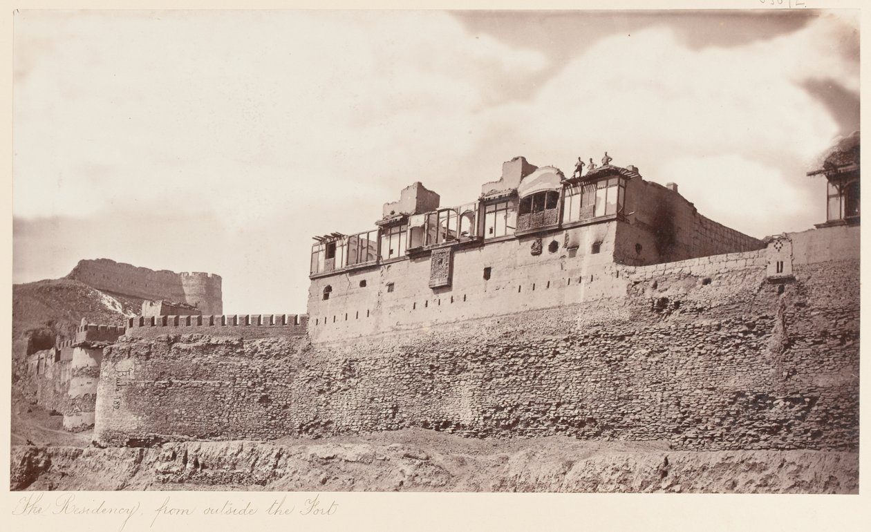 Residensen i Kabul, 1879 av John Burke