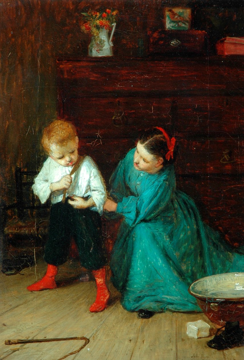 Hans første ridebukser, 1865 av John Burr