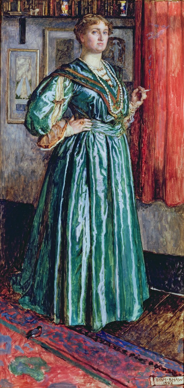 A Madame in a Bordell, 1905 av John Byam Liston Shaw