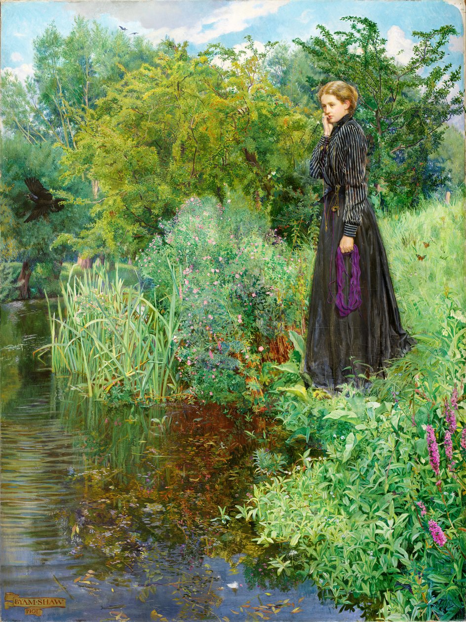 Boer War, 1900 - "Last Summer Things were Greener", 1901 av John Byam Liston Shaw